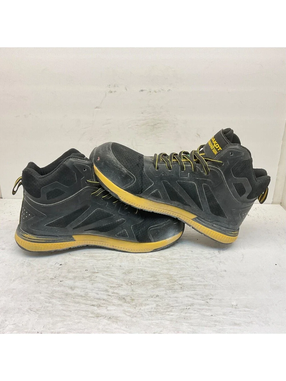 Dakota Men's Mid-Cut CTCP Lightweight Athletic Safety Shoes 3822 Black Size 8.5M